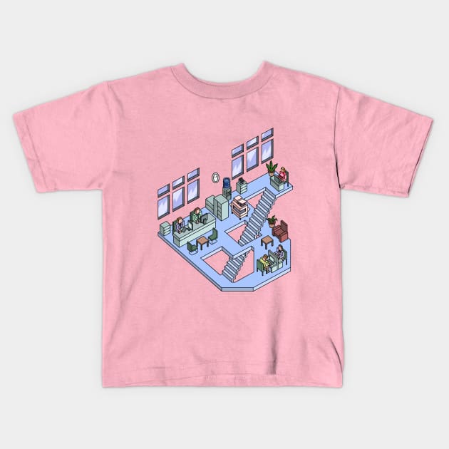 BUREAUCRACY Kids T-Shirt by ugurbs